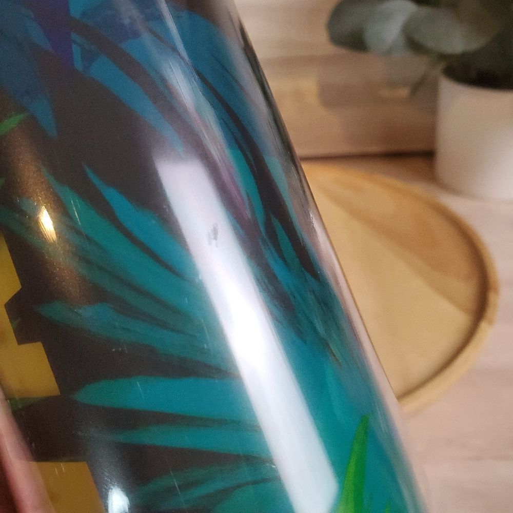 Starbucks Hawaii 2013 16 oz Coffee Travel Tumbler Palm Leaves - Picture 7 of 8